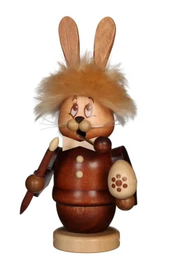 Christian Ulbricht Räuchermännchen*Räuchermännchen Miniwichtel Osterhase Eiermaler, 17 cm von
