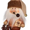 Christian Ulbricht Neuheiten | Räuchermännchen*Räuchermännchen Miniwichtel Weihnachtsmann, 14 cm von