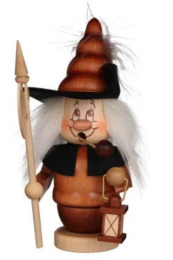 Christian Ulbricht Neuheiten | Räuchermännchen*Räuchermännchen Miniwichtel Nachtwächter, 16 cm von