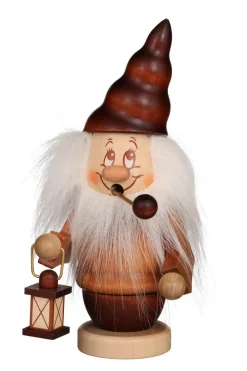 Christian Ulbricht Neuheiten | Räuchermännchen*Räuchermännchen Miniwichtel mit Laterne, 17 cm von