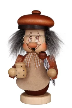 Christian Ulbricht Räuchermännchen*Räuchermännchen Miniwichtel Opa, 14 cm von