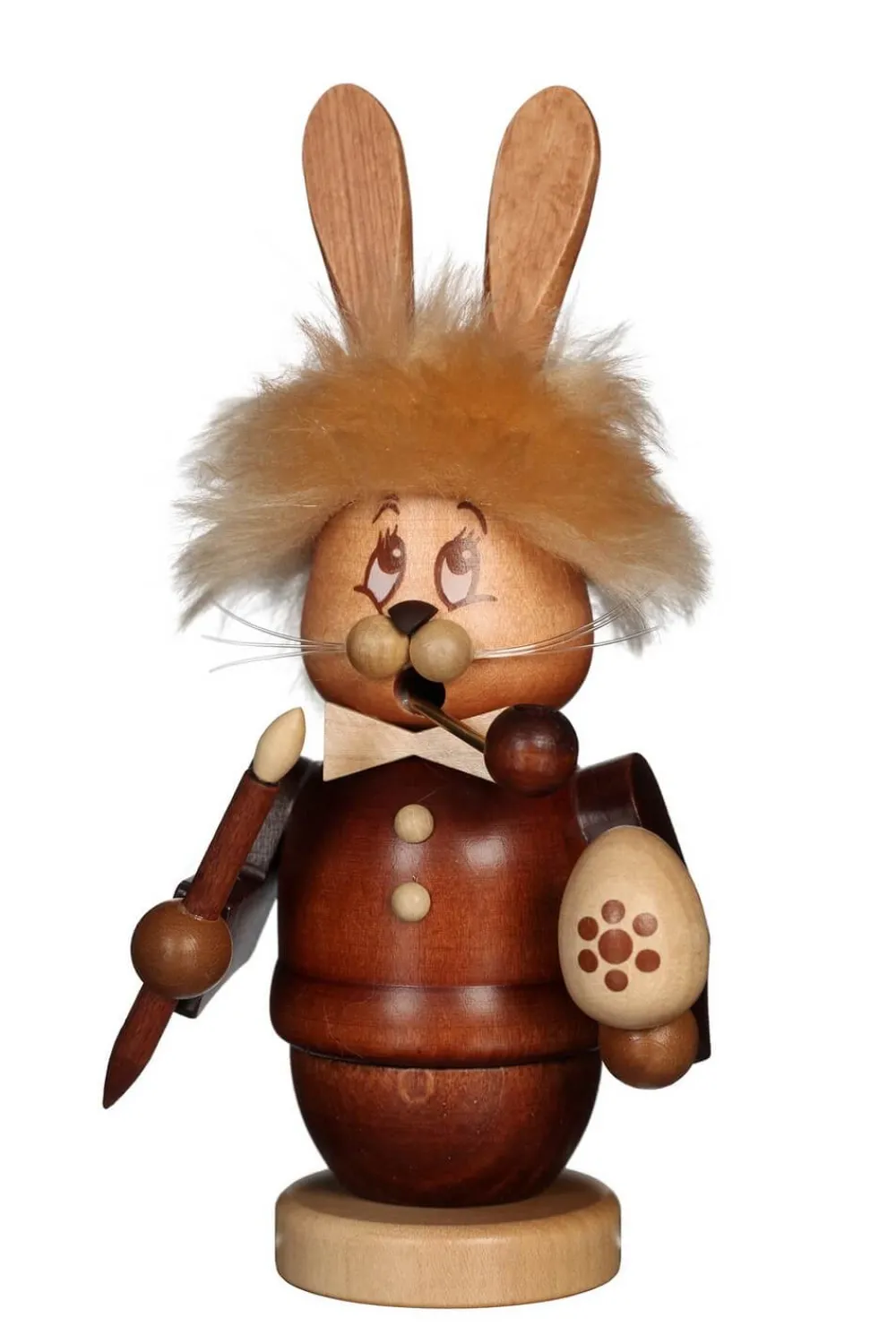Christian Ulbricht Räuchermännchen*Räuchermännchen Miniwichtel Osterhase Eiermaler, 17 cm von