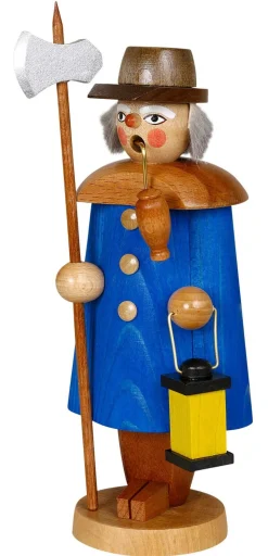 Jan Stephani Neuheiten | Räuchermännchen*Räuchermännchen Nachtwächter, blau, 19 cm von