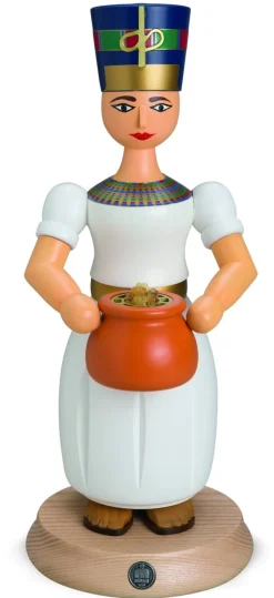 Müller Kleinkunst Räuchermännchen*Räuchermännchen Nofretete, altägyptische königliche Gemahlin von