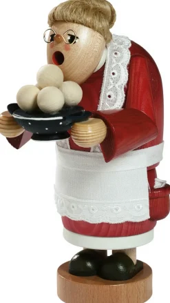 KWO Neuheiten | Räuchermännchen*Räuchermännchen Oma mit Klößen, 17 cm von