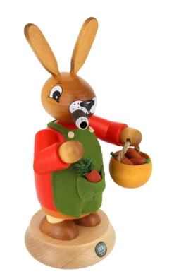 Müller Kleinkunst Osterhasen*Räuchermännchen Osterhase Hasenmann, 19 cm, von