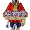 Richard Glässer GmbH Neuheiten*Räuchermännchen Porzellanhändler, 18 cm, von Richard Glässer