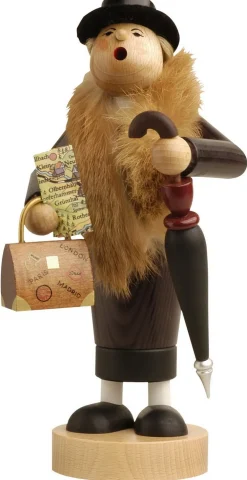 KWO Neuheiten | Räuchermännchen*Räuchermännchen Reisetante, 24 cm von