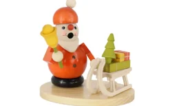 Zenker Räuchermännchen*Räuchermännchen Ruprecht mit Schlitten, 8 cm von Ralf