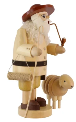 Richard Glässer GmbH Räuchermännchen*Räuchermännchen Schäfer mit Schaf, 34 cm von Richard Glässer