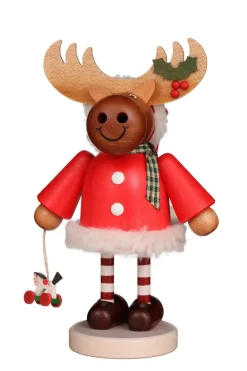 Christian Ulbricht Neuheiten | Räuchermännchen*Räuchermännchen Schlingel Elch, 18 cm von