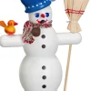 Seiffener Volkskunst eG Neuheiten | Räuchermännchen*Räuchermännchen Schneemann mit Topf, 16 cm, von