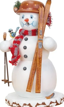 Hubrig Volkskunst Neuheiten | Räuchermännchen*Räuchermännchen Schneemann, 20 cm von