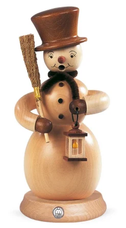 Müller Kleinkunst Neuheiten*Räuchermännchen Schneemann von