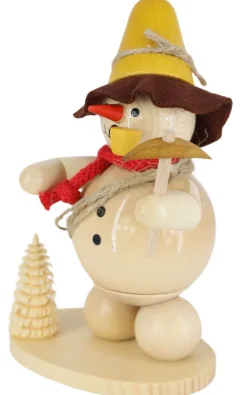 Zenker Räuchermännchen*Räuchermännchen Schneemann mit Eispickel, , 12 cm von Ralf