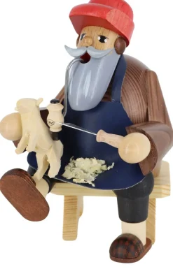 KWO Räuchermännchen*Räuchermännchen Schnitzer, 16 cm, farbig von