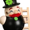 Seiffener Volkskunst eG Räuchermännchen*Räuchermännchen Schornsteinfeger, 10 cm von