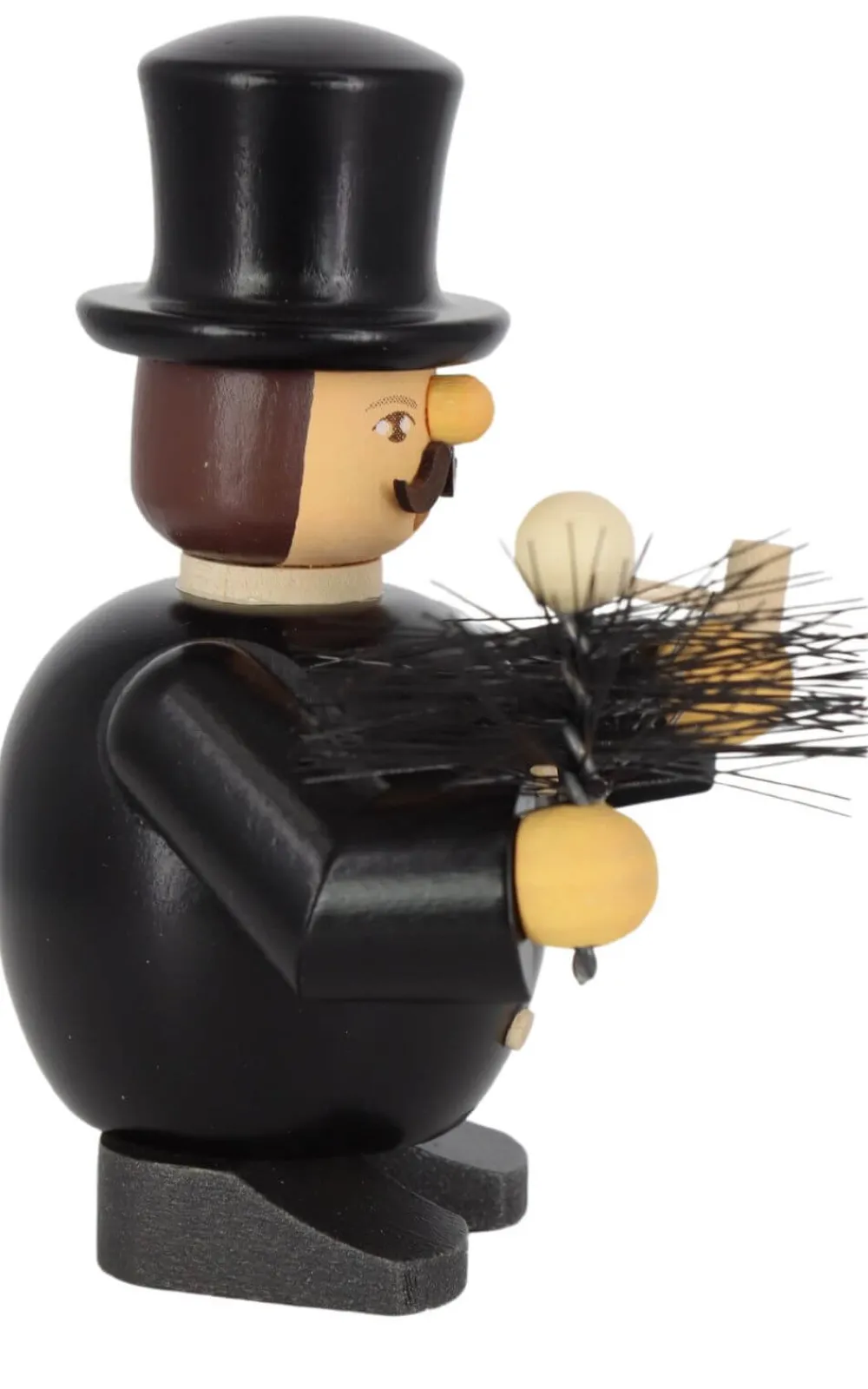 Müller Kleinkunst Räuchermännchen*Räuchermännchen Schornsteinfeger, 11 cm, farbig von