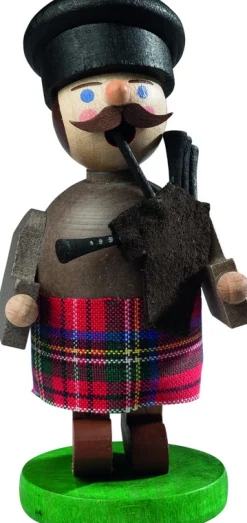 Richard Glässer GmbH Neuheiten | Räuchermännchen*Räuchermännchen Schotte, 11 cm von Richard Glässer