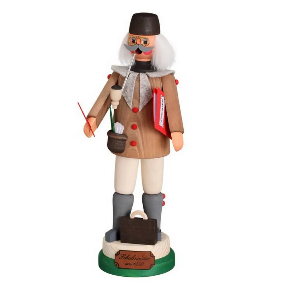 Karl Werner Räuchermännchen*Räuchermännchen Schulmeister um 1850 von