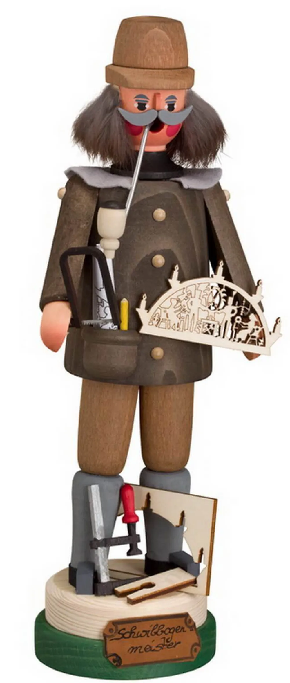 Karl Werner Räuchermännchen*Räuchermännchen Schwibbogenmeister von