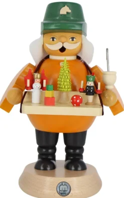 Müller Kleinkunst Räuchermännchen*Räuchermännchen Spielwarenverkäufer, 19 cm, von