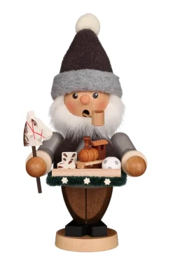 Christian Ulbricht Auslaufartikel | Räuchermännchen*Räuchermännchen Spielzeughändler, grau, 21 cm von
