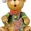 Hubrig Volkskunst Räuchermännchen*Räuchermännchen Teddy - Weihnachtsklaus, 20 cm von