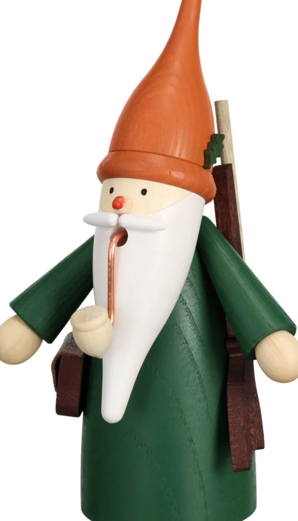 Seiffener Volkskunst eG Räuchermännchen*Räuchermännchen Traditionswichtel Jäger, 16 cm von