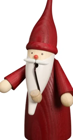 Seiffener Volkskunst eG Neuheiten | Räuchermännchen*Räuchermännchen Traditionswichtel, rot von