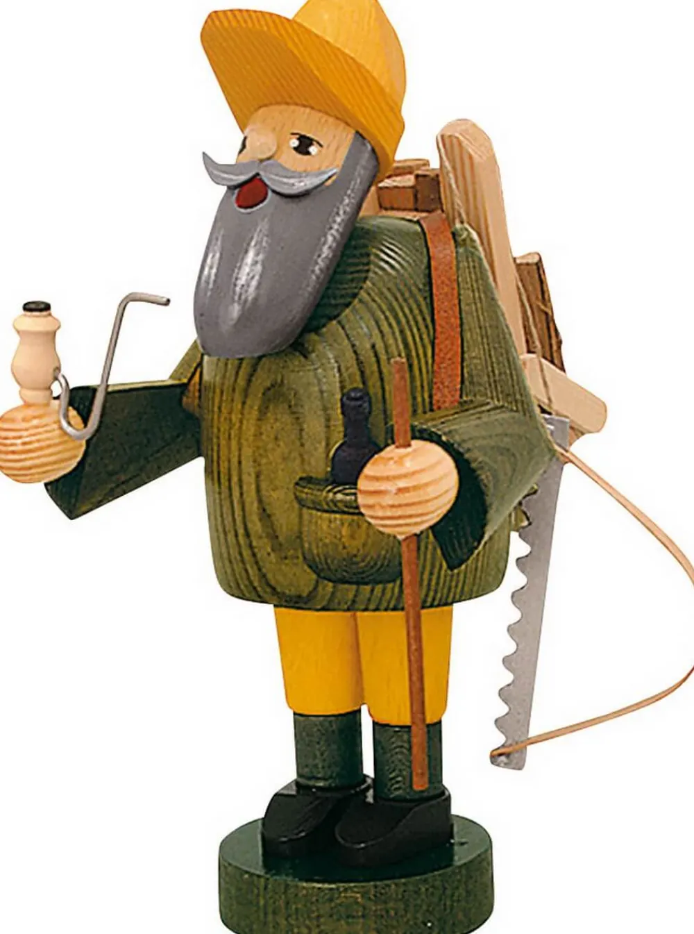 KWO Neuheiten | Räuchermännchen*Räuchermännchen Waldarbeiter, 18 cm von