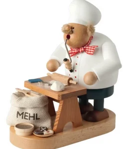 KWO Räuchermännchen*Räuchermännchen Weihnachtsbäcker, 19 cm von