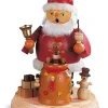 Müller Kleinkunst Räuchermännchen*Räuchermännchen Weihnachtsmann, 19 cm von