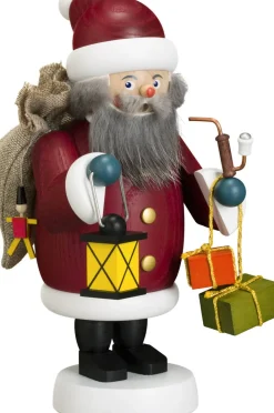 Seiffener Volkskunst eG Neuheiten | Räuchermännchen*Räuchermännchen Weihnachtsmann, 19 cm, von