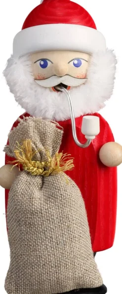 Seiffener Volkskunst eG Räuchermännchen*Räuchermännchen Weihnachtsmann, 14 cm von