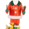 Richard Glässer GmbH Räuchermännchen*Räuchermännchen Weihnachtsmann mit Schlitten, 19 cm von Richard Glässer