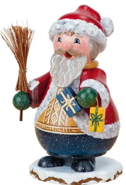 Hubrig Volkskunst Räuchermännchen*Räuchermännchen Wichtel - Weihnachtsmann von