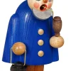 Jan Stephani Räuchermännchen*Räuchermännchen Wichtel, blau, 19 cm von