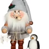 Christian Ulbricht Neuheiten*Räuchermännchen Wichtel Nordpol Santa, 28 cm von