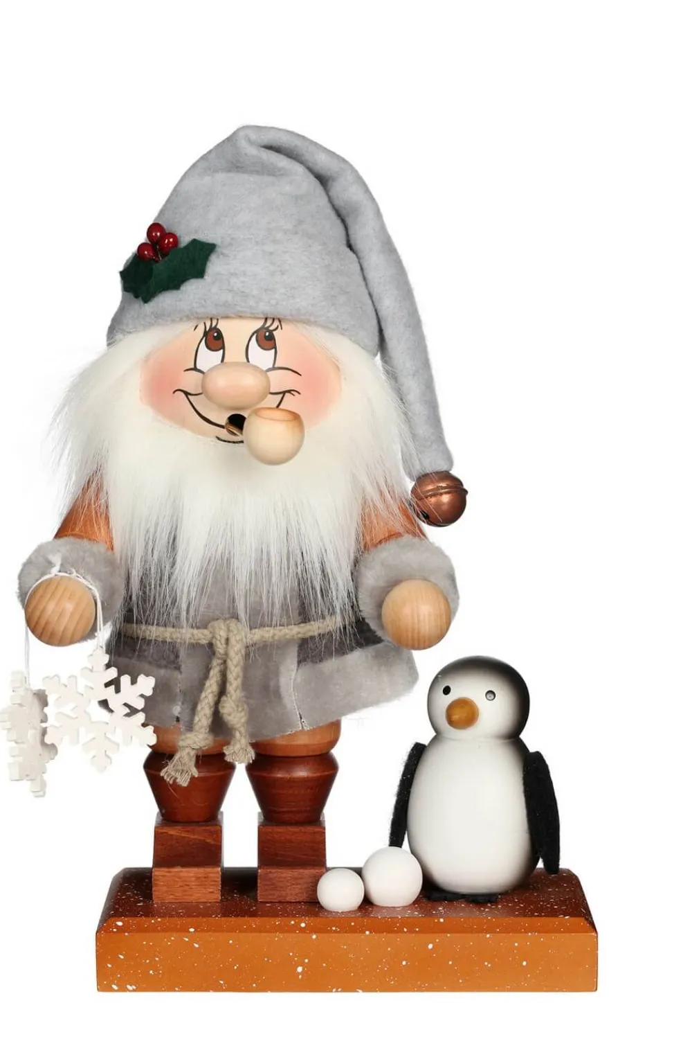 Christian Ulbricht Neuheiten*Räuchermännchen Wichtel Nordpol Santa, 28 cm von