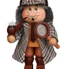 Christian Ulbricht Auslaufartikel | Räuchermännchen*Räuchermännchen Wichtel Sherlock Holmes, 27 cm von