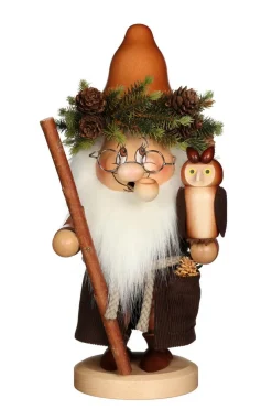 Christian Ulbricht Neuheiten | Bestseller*Räuchermännchen Wichtel Waldgeist, 32 cm von