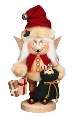 Christian Ulbricht Bestseller | Räuchermännchen*Räuchermännchen Wichtel Weihnachtselfe, 32 cm von
