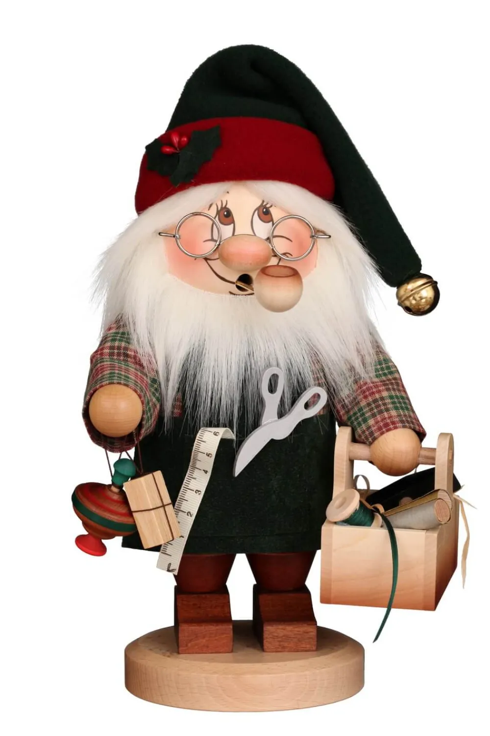 Christian Ulbricht Räuchermännchen*Räuchermännchen Wichtel Weihnachtsmann, 29 cm von
