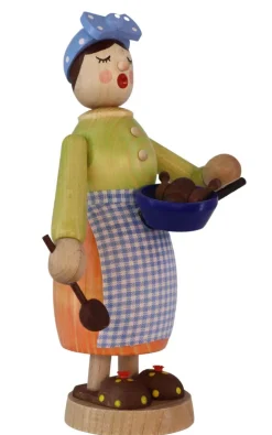 Richard Glässer GmbH Räuchermännchen*Räuchermännchen Witwe Bolte, 17 cm von Richard Glässer
