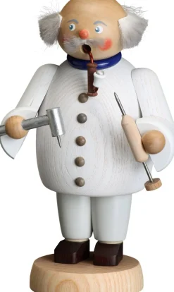 Seiffener Volkskunst eG Räuchermännchen*Räuchermännchen Zahnarzt, 18 cm von