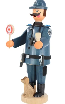 Karl Werner Räuchermännchen*Räuchermännchen Zöllner mit Hund von