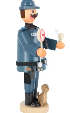 Karl Werner Räuchermännchen*Räuchermännchen Zöllner mit Hund von