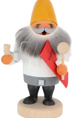 Karl Werner Räuchermännchen*Räuchermännchen Zwerg mit Kochbuch von