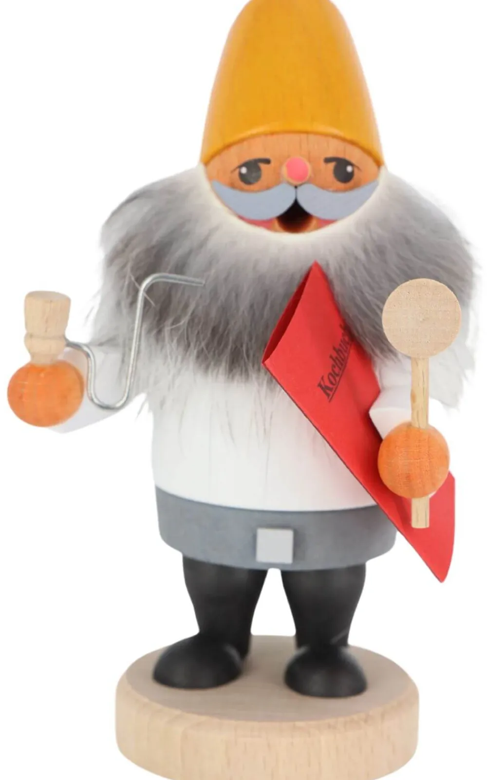 Karl Werner Räuchermännchen*Räuchermännchen Zwerg mit Kochbuch von